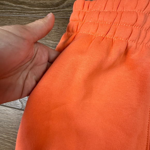 Nike Club Fleece Big Kids Sweatpants, NWT, Size Small, Orange/Coral, Warm - Picture 7 of 13